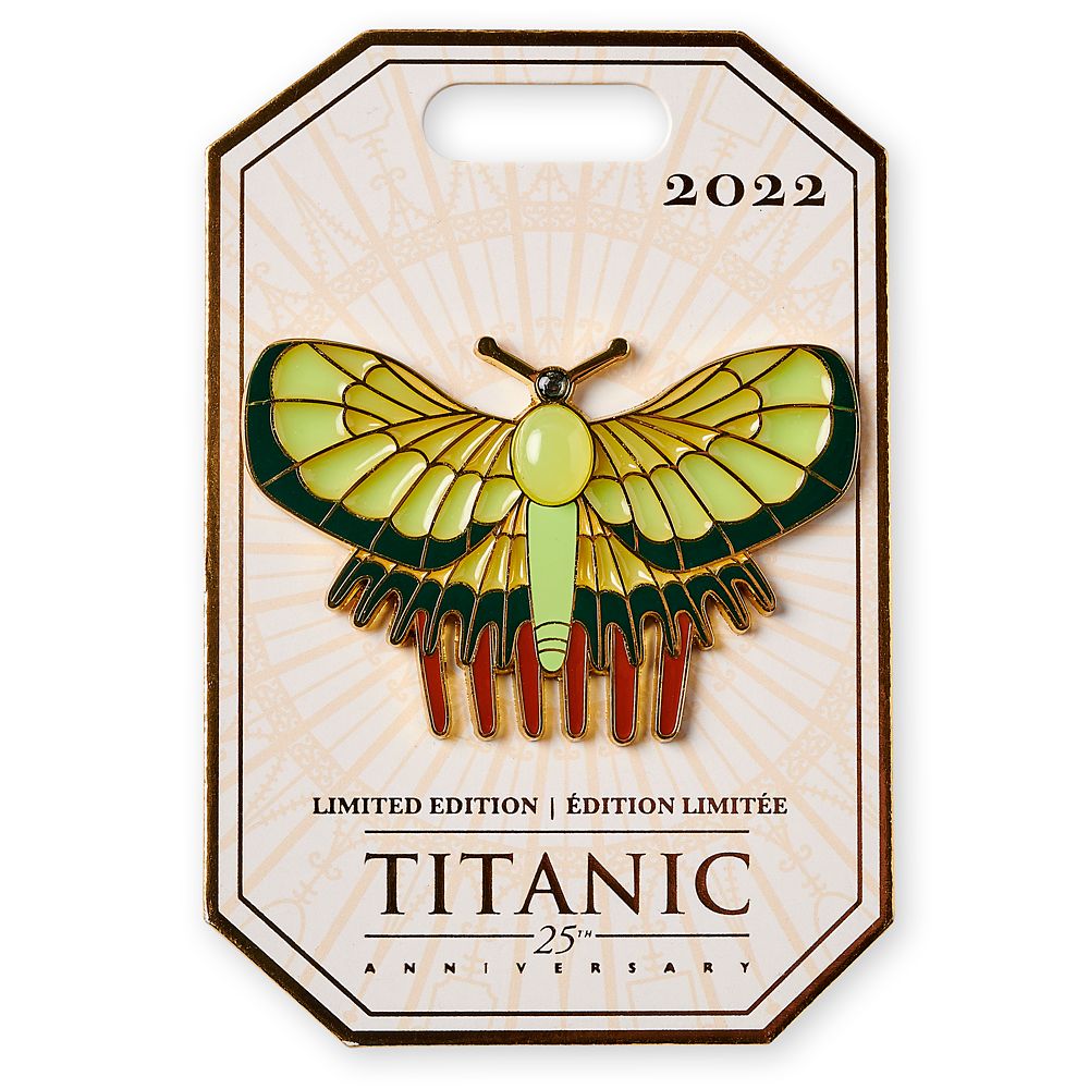 Titanic 25th Anniversary Butterfly Comb Pin – Limited Edition