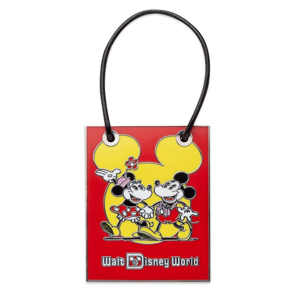 Mickey and Minnie Mouse Shopping Bag Pin – Walt Disney World