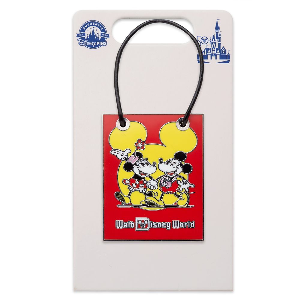 Mickey and Minnie Mouse Shopping Bag Pin – Walt Disney World