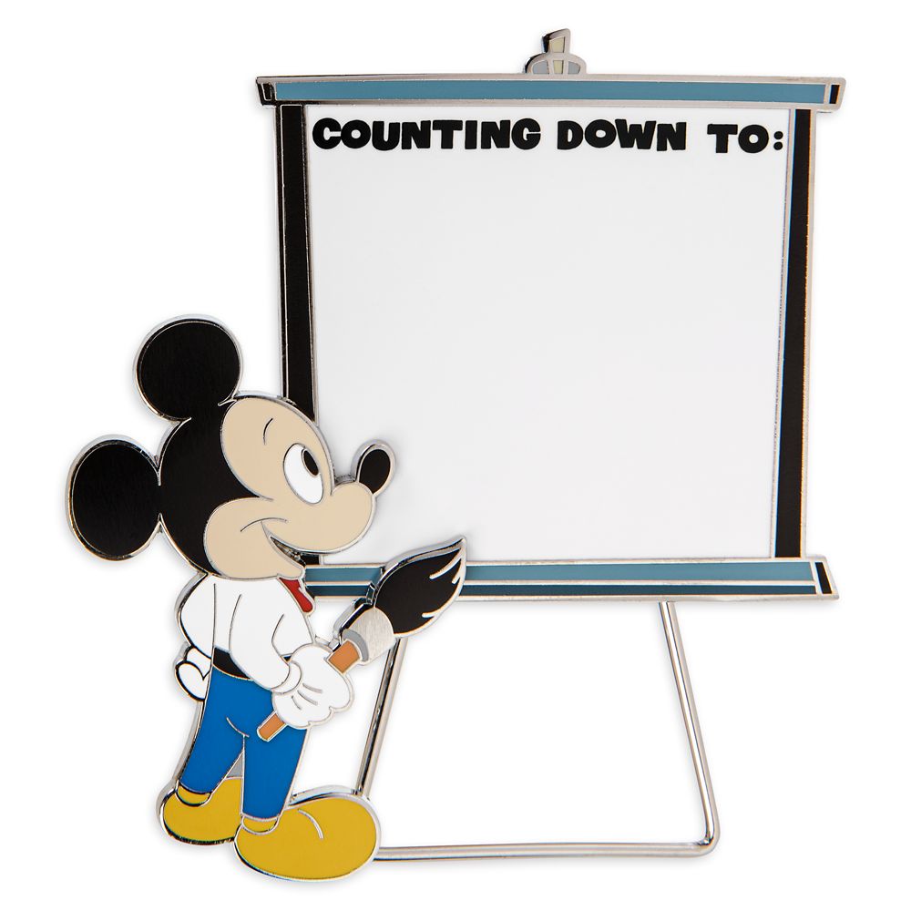 Mickey Mouse Countdown Jumbo Pin – Disney100