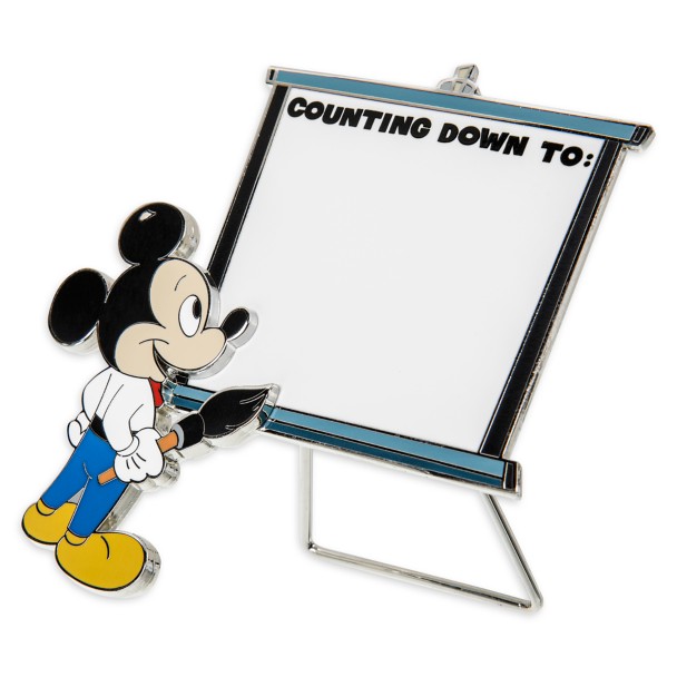 Mickey Mouse Countdown Jumbo Pin – Disney100