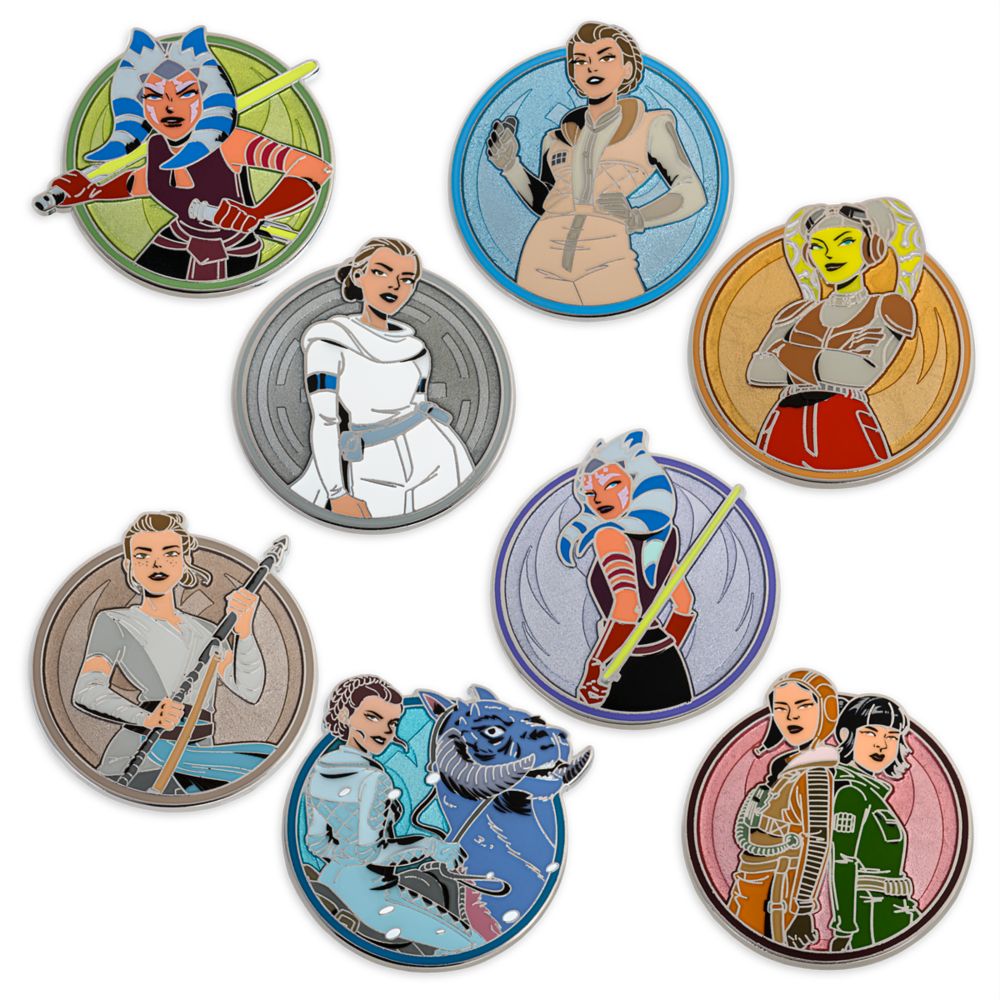 Star Wars Women of the Galaxy Mystery Pin Blind Pack – 2-Pc. has hit the shelves
