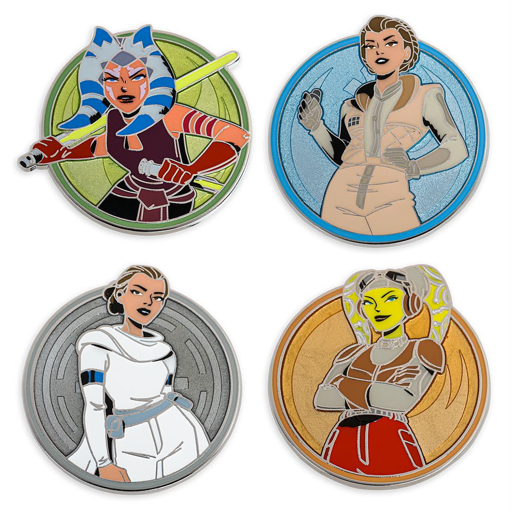 Star Wars Women of the Galaxy Mystery Pin Blind Pack – 2-Pc.