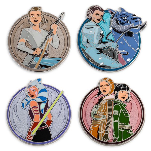 Star Wars Women of the Galaxy Mystery Pin Blind Pack – 2-Pc.