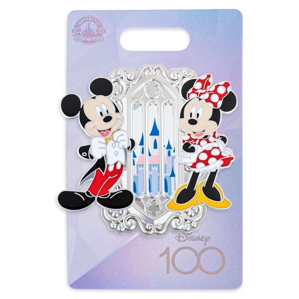 Mickey and Minnie Mouse Fantasyland Pin – Disney100