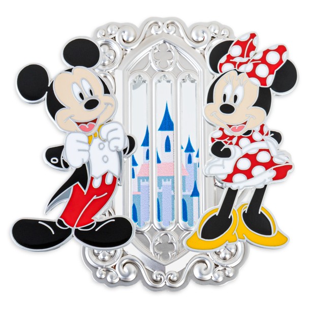 Mickey and Minnie Mouse Fantasyland Pin – Disney100