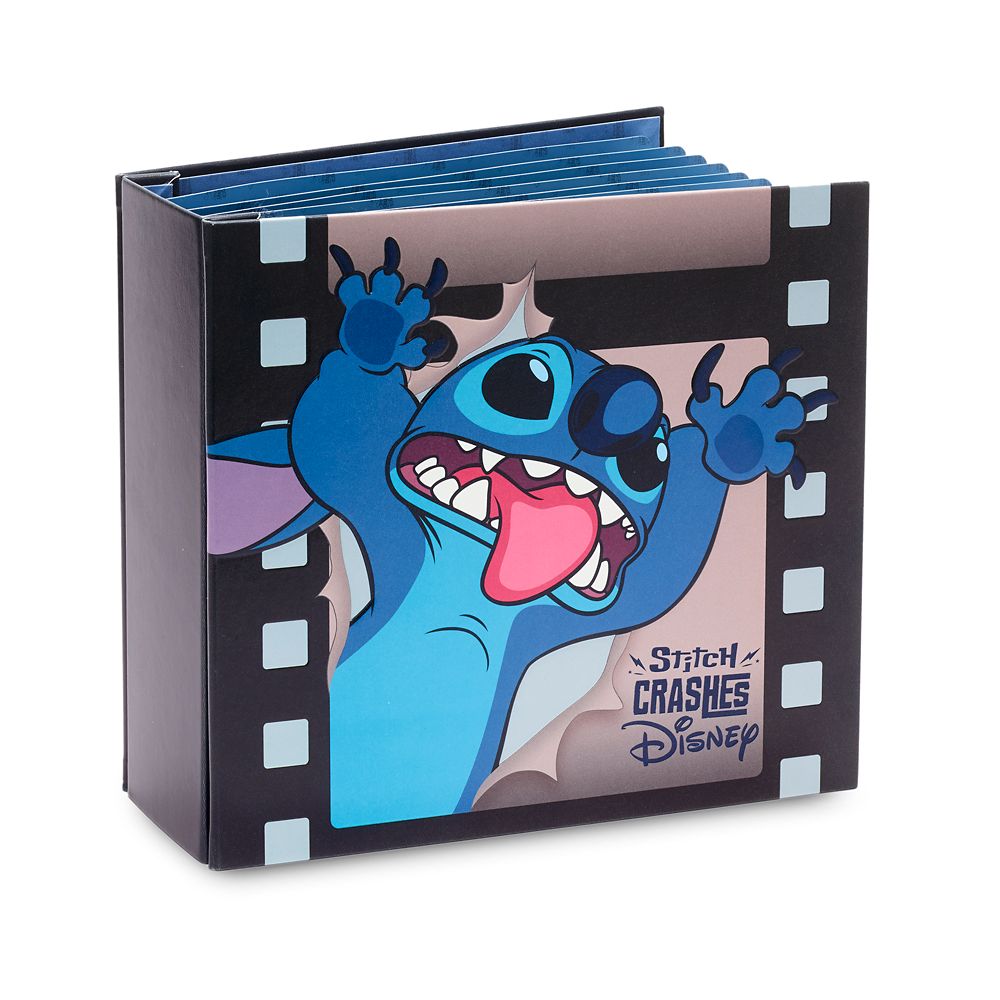 Stitch Crashes Disney Pin Holder with Pin – Limited Release