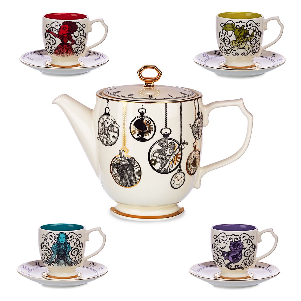 Alice Through the Looking Glass Limited Edition Fine China Tea Set