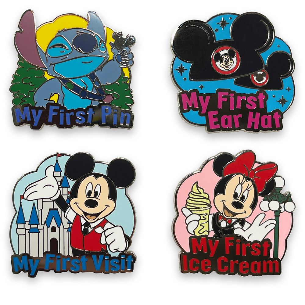 Mickey Mouse and Friends  ''My First'' Pin Trading Starter Set