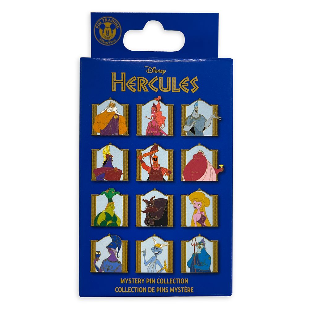 Hercules Mystery Pin Set Is Now Out For Purchase Dis Merchandise News