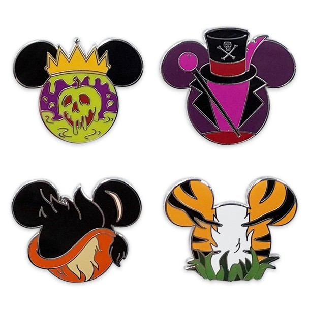Mickey Mouse Icon Disney Villains Mystery Pin Blind Pack – 5-Pc. – Limited Release