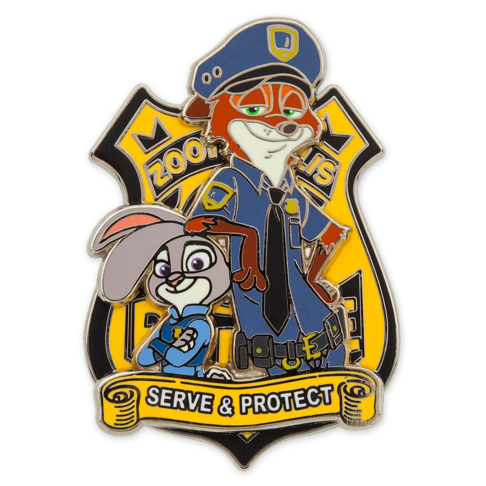 Judy Hopps and Nick Wilde Pin – Zootopia is available online for purchase