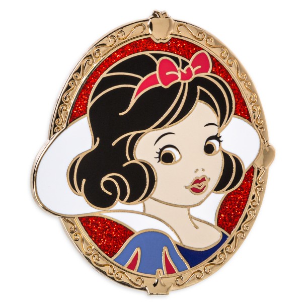 Snow White Portrait Pin
