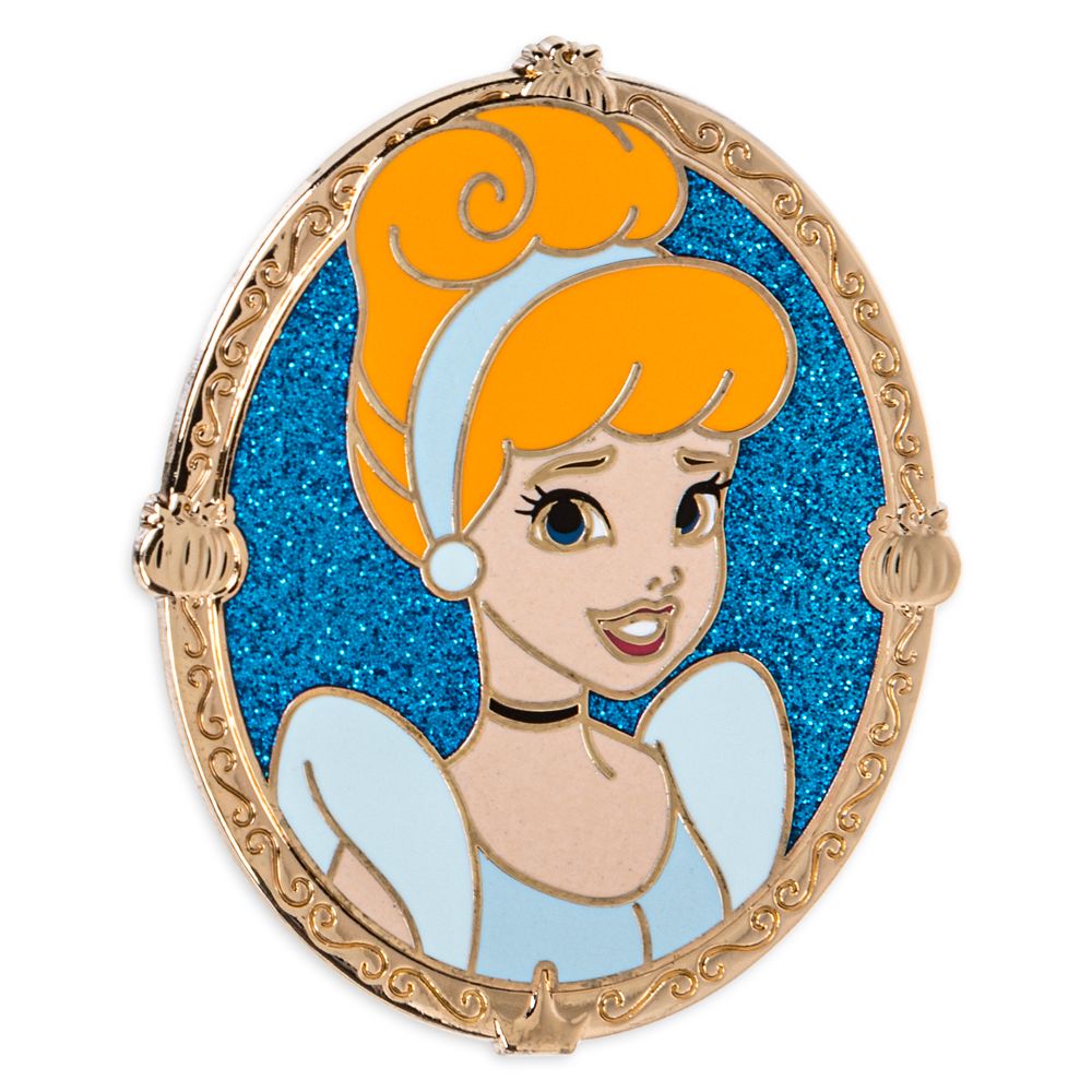 Cinderella Portrait Pin is now out for purchase