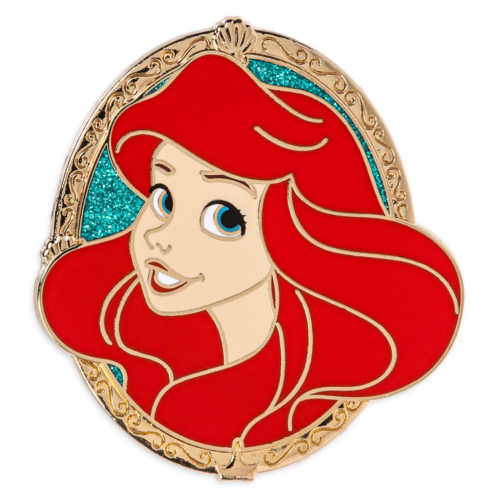 Ariel Portrait Pin – The Little Mermaid is available online