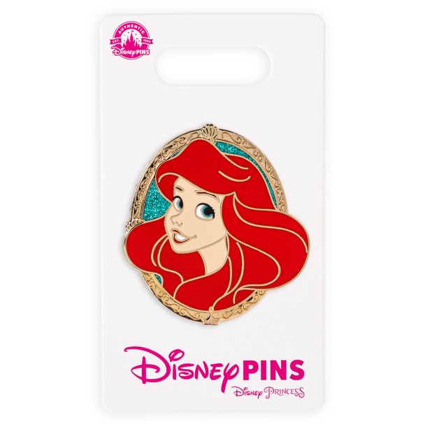 Ariel Portrait Pin – The Little Mermaid