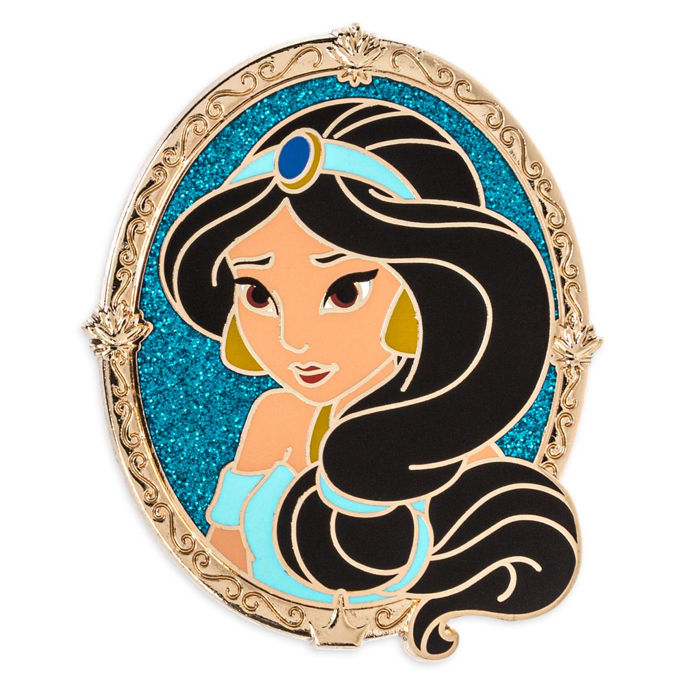 Jasmine Portrait Pin – Aladdin is here now