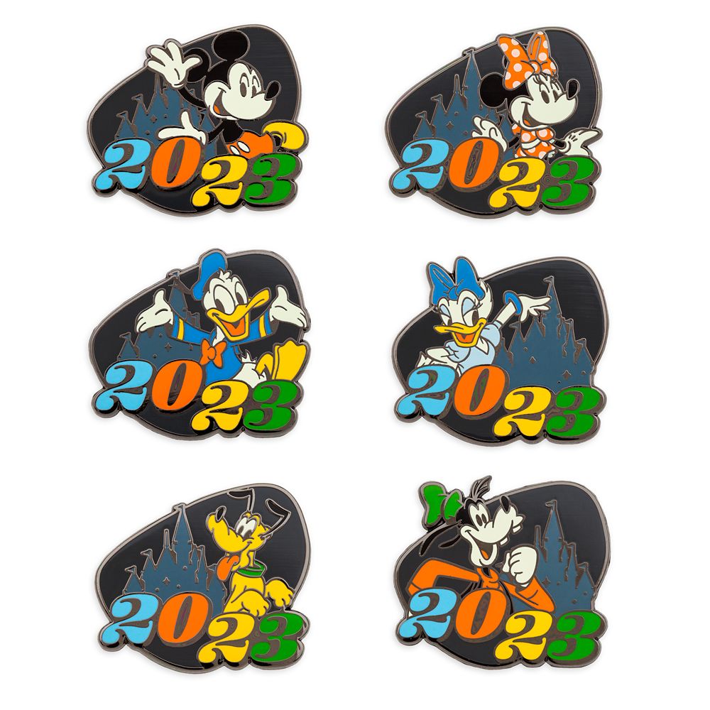 Mickey Mouse and Friends Pin Trading Booster Set 2023 now out for purchase