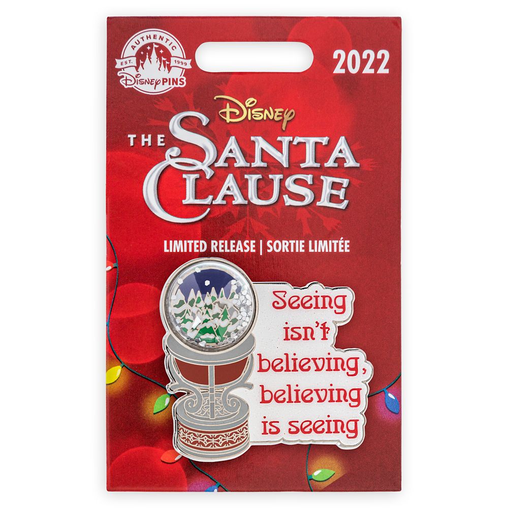 The Santa Clause Snowglobe Pin – Limited Release