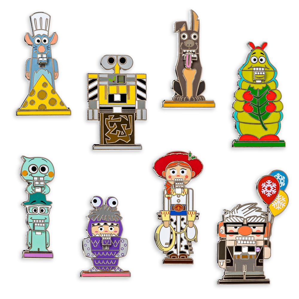 Pixar Nutcracker Mystery Pin Set – Limited Release now out