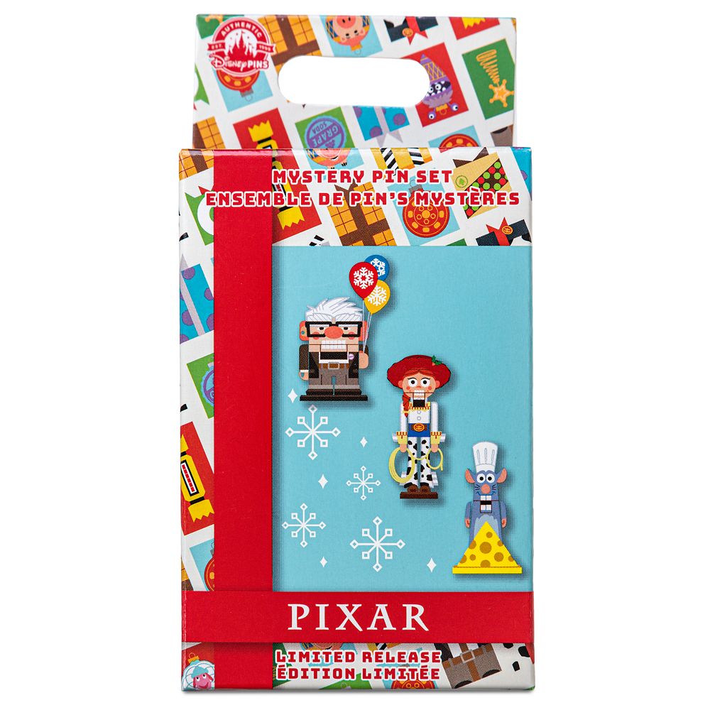 Pixar Nutcracker Mystery Pin Set – Limited Release