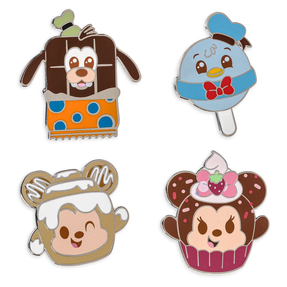 Disney Munchlings Mystery Pin Set Series 1 – 5-Pc.