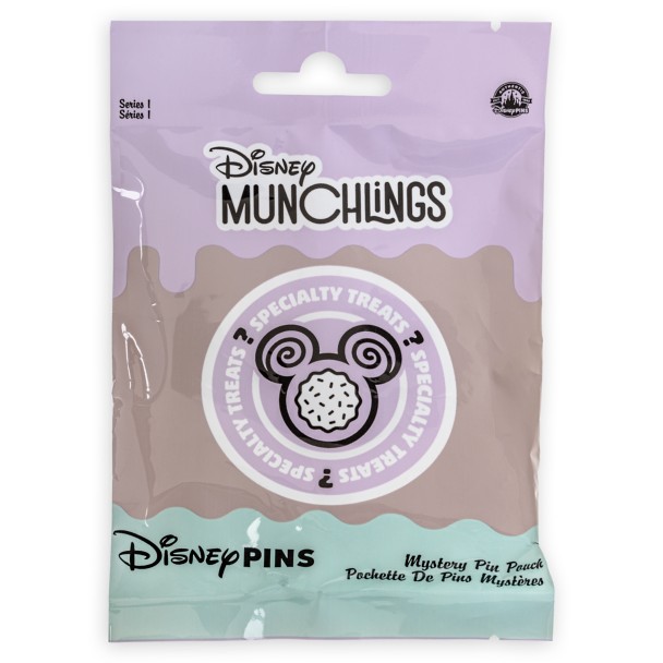 Disney Munchlings Mystery Pin Set Series 1 – 5-Pc.