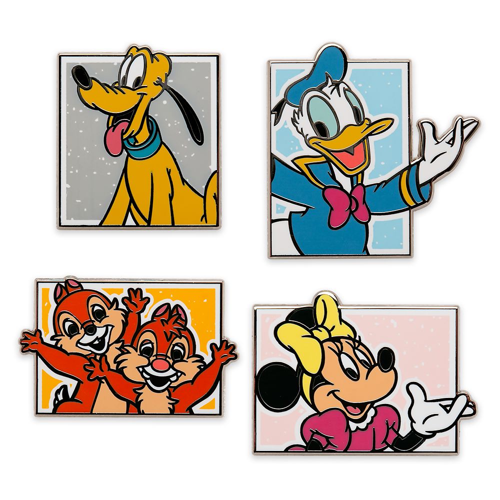 Mickey and His Pals Mystery Pin Set