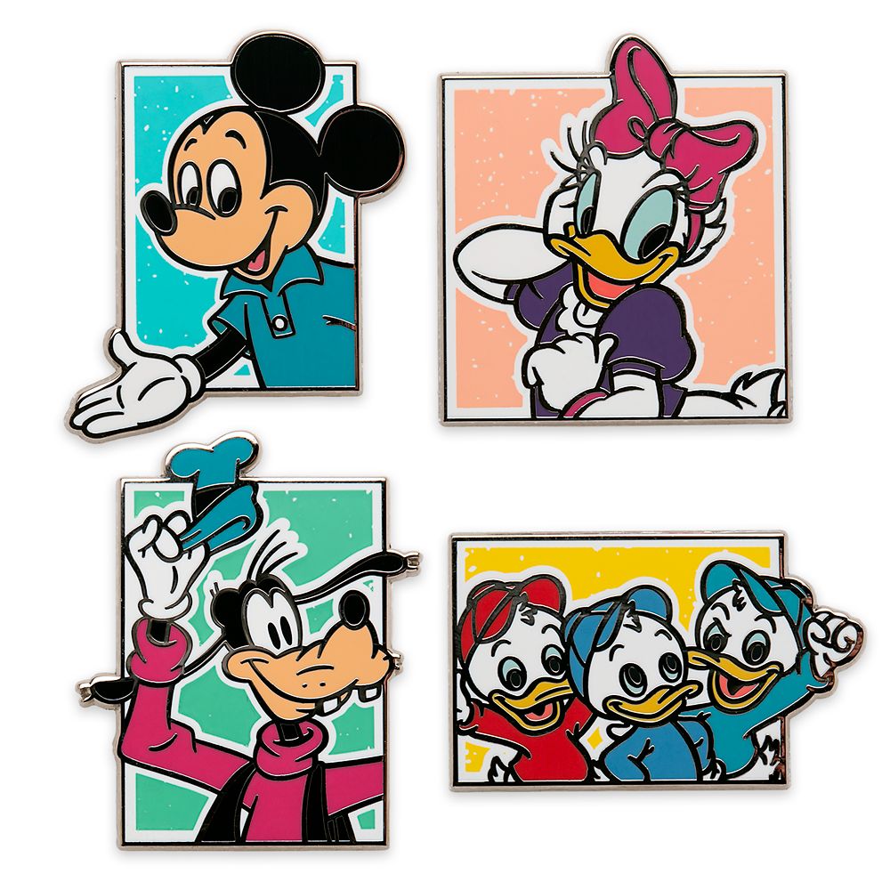 Mickey and His Pals Mystery Pin Set