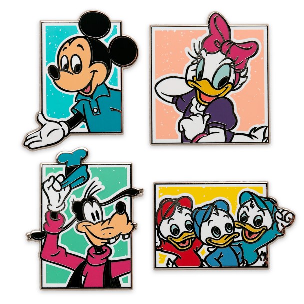 Mickey and His Pals Mystery Pin Set
