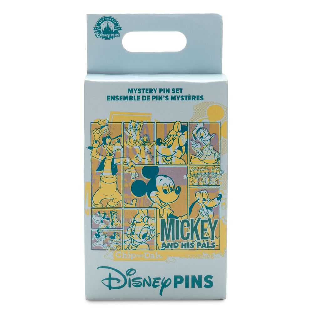 Mickey and His Pals Mystery Pin Set