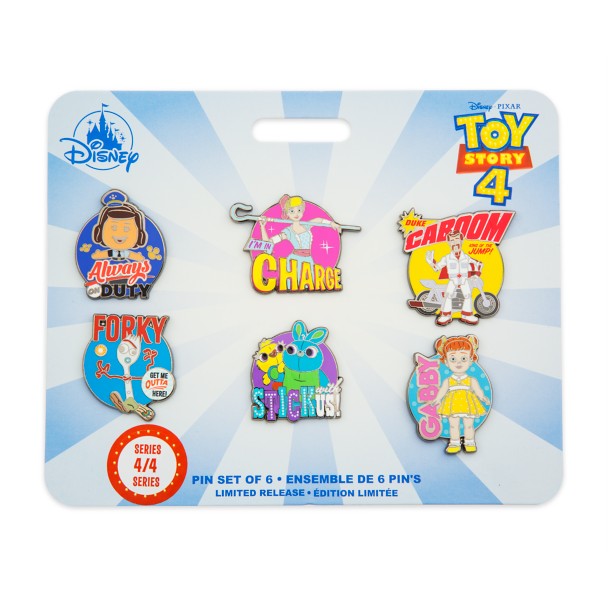 Disney Toy Story Pin - Toy Story 4 - Forky- I'm just HAPPY to be HERE!