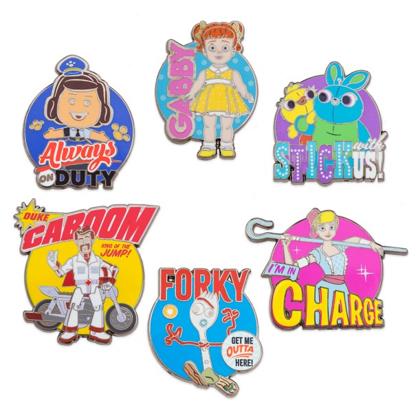 Toy Story 4 Pin Set – Limited Release