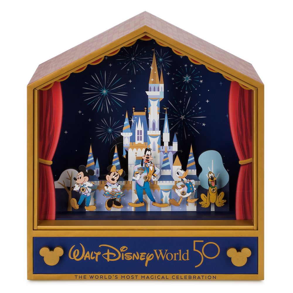 Walt Disney World 50th Anniversary Music Box is now available