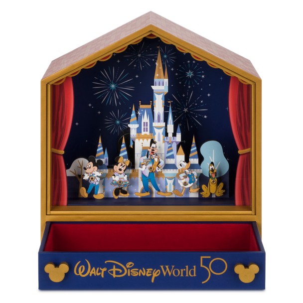 Walt Disney World 50th Anniversary Music Box | shopDisney