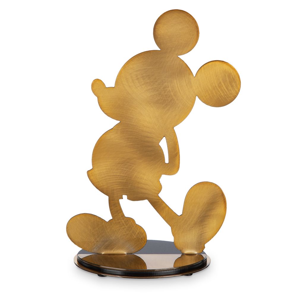 Mickey The True Original Silhouette Figure - Gold Collection - Limited Edition