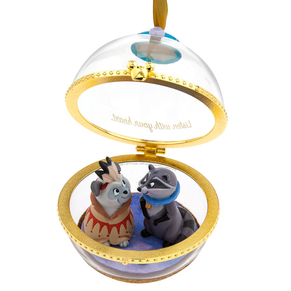 Meeko and Percy Disney Duos Sketchbook Ornament – Pocahontas – August – Limited Release