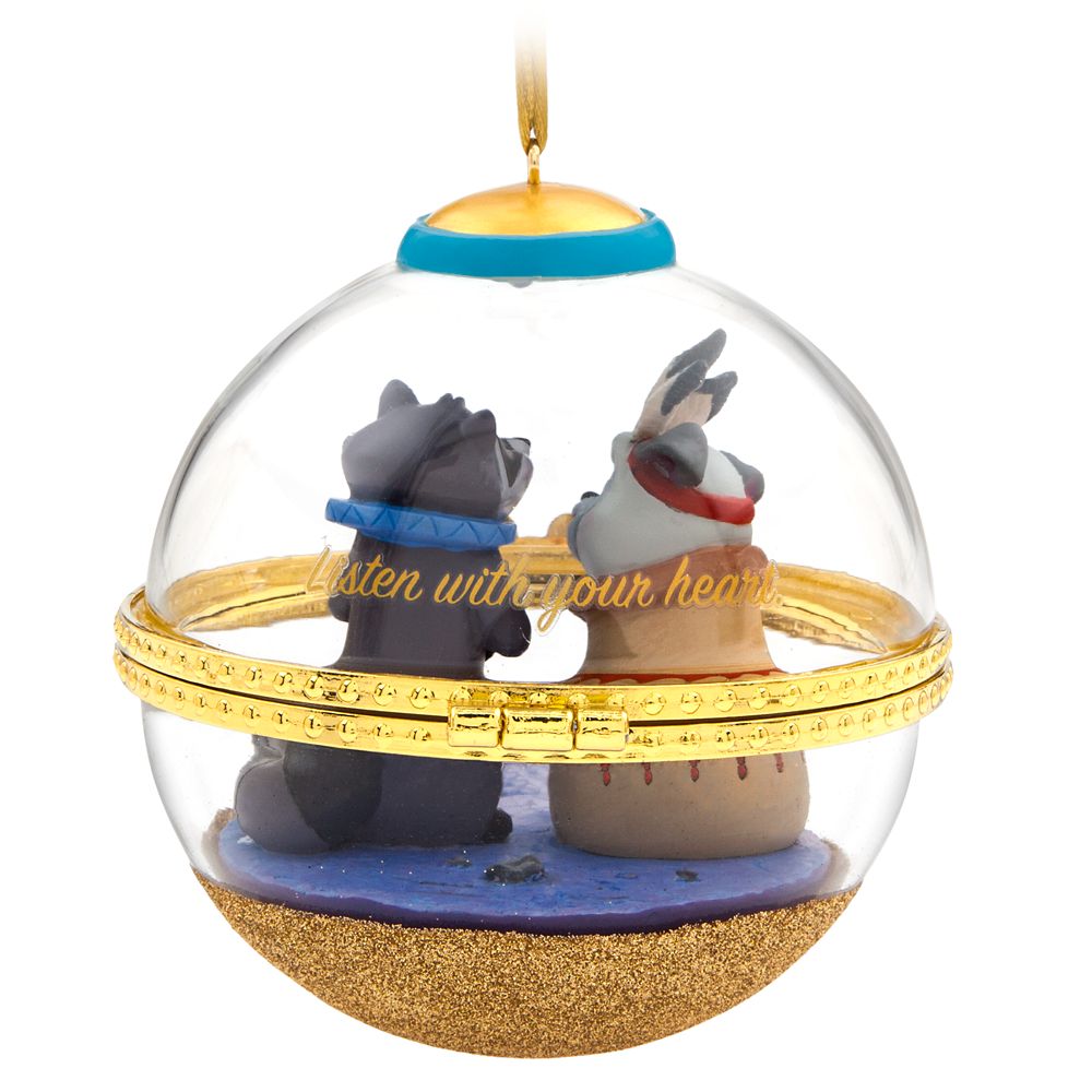 Meeko and Percy Disney Duos Sketchbook Ornament – Pocahontas – August – Limited Release