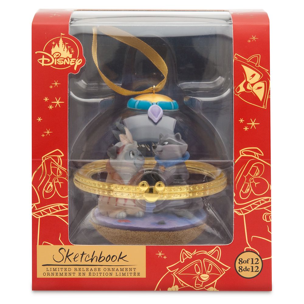 Meeko and Percy Disney Duos Sketchbook Ornament – Pocahontas – August – Limited Release