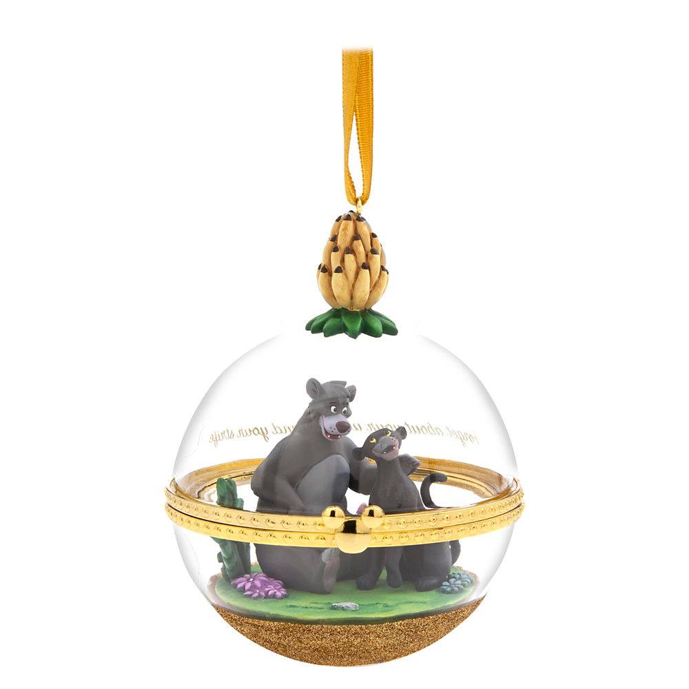 Baloo and Bagheera Disney Duos Sketchbook Ornament – The Jungle Book – September – Limited Release