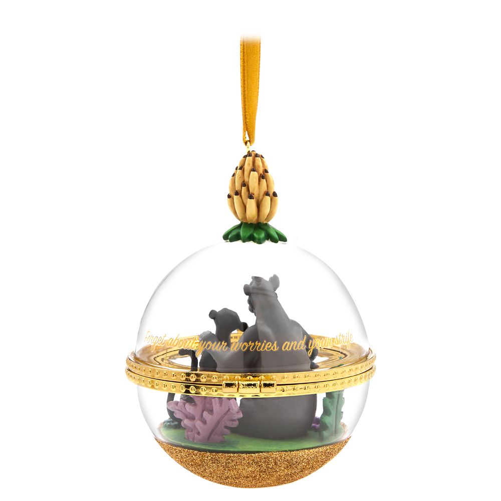 Baloo and Bagheera Disney Duos Sketchbook Ornament – The Jungle Book – September – Limited Release