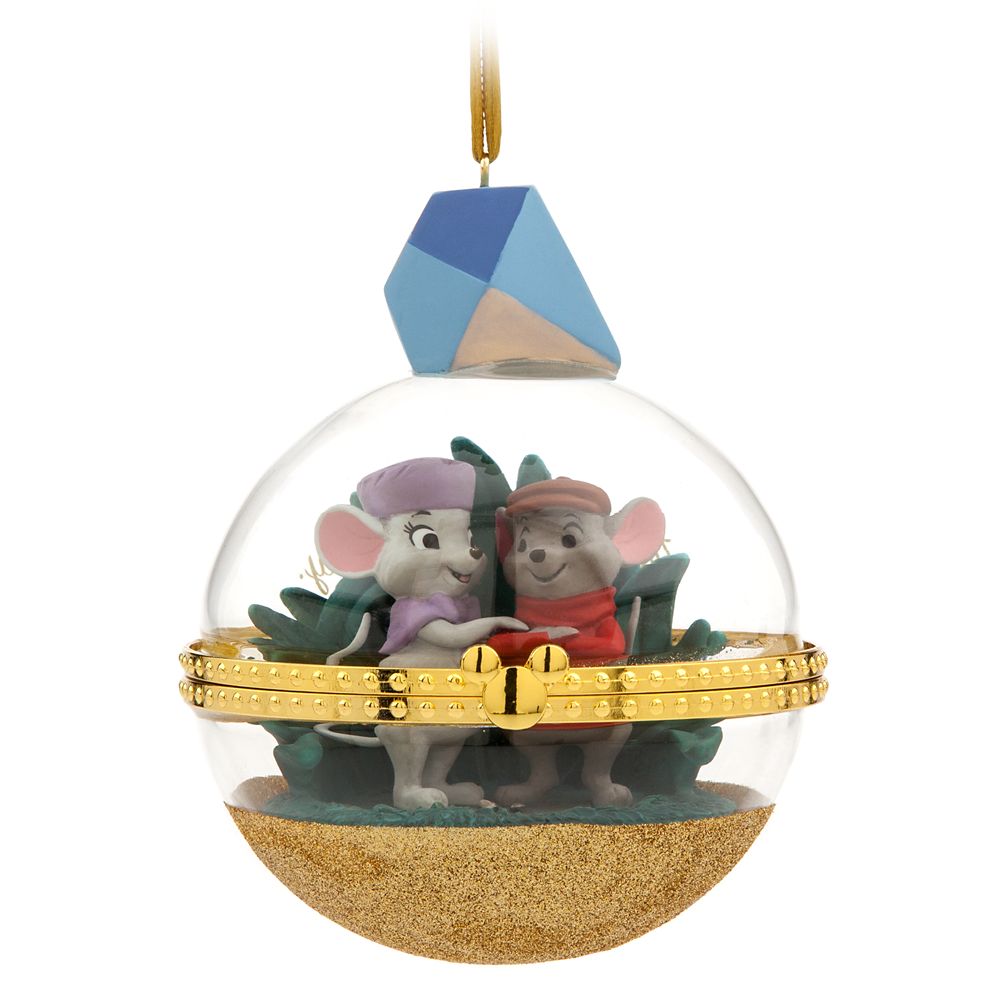 Bernard and Miss Bianca Disney Duos Sketchbook Ornament – The Rescuers – October – Limited Release