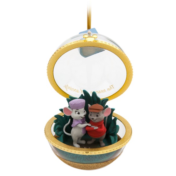 Bernard and Miss Bianca Disney Duos Sketchbook Ornament – The Rescuers – October – Limited Release