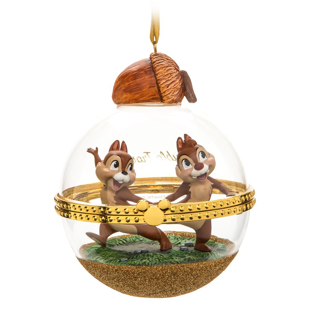 Chip 'n Dale Disney Duos Sketchbook Ornament December Limited Release Disney Store