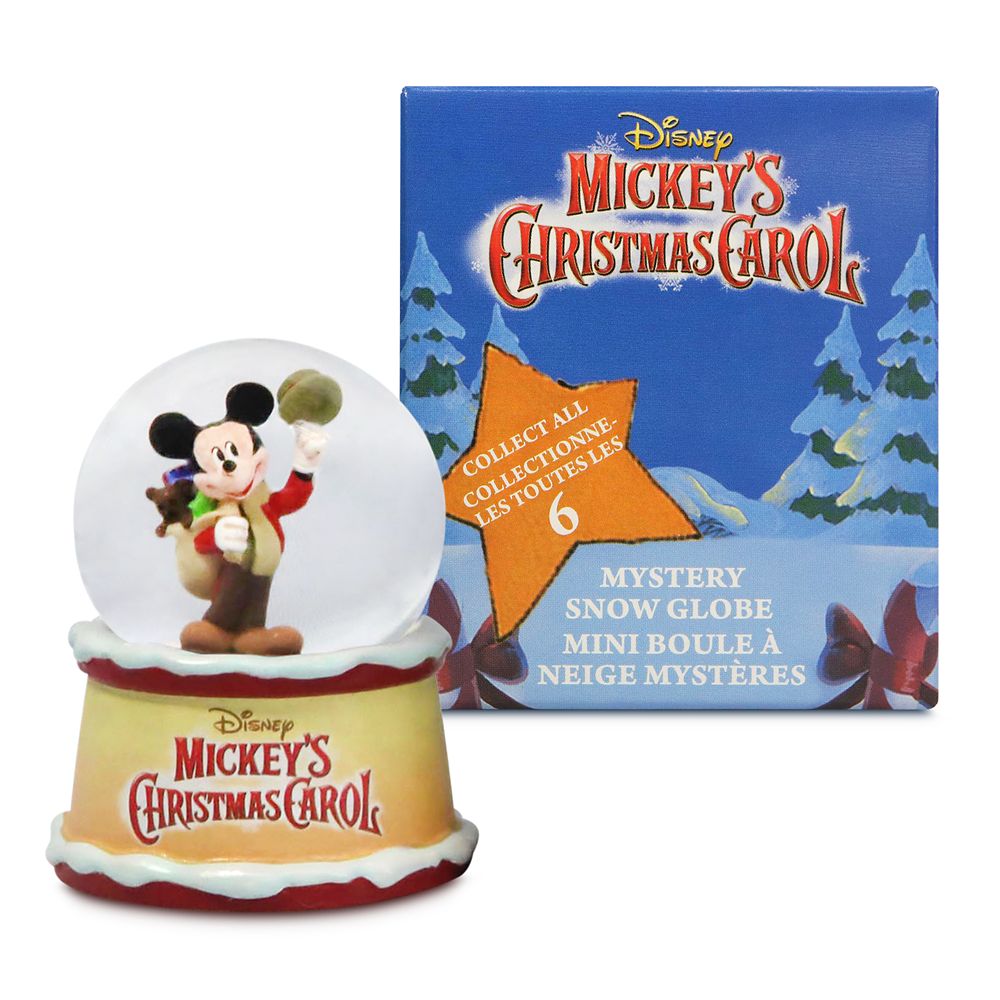 Mickey's Christmas Carol Mystery Snow Globe