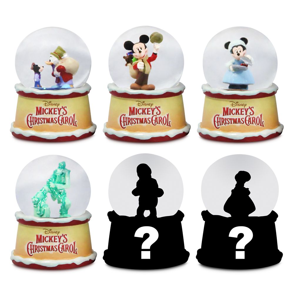 Mickey's Christmas Carol Mystery Snow Globe