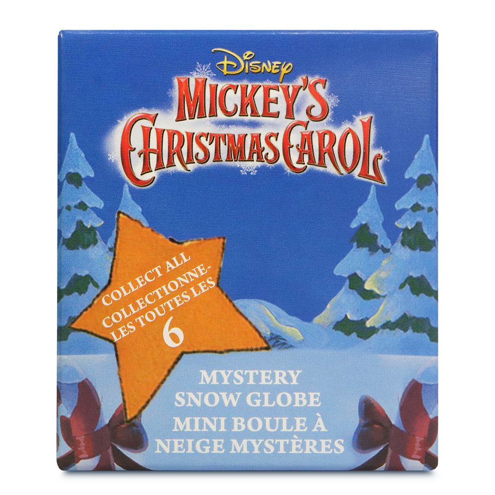 Mickey's Christmas Carol Mystery Snow Globe