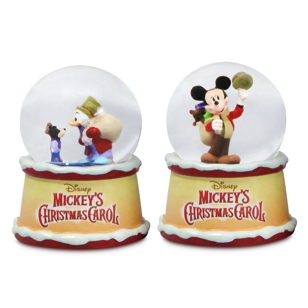 Mickey's Christmas Carol Mystery Snow Globe