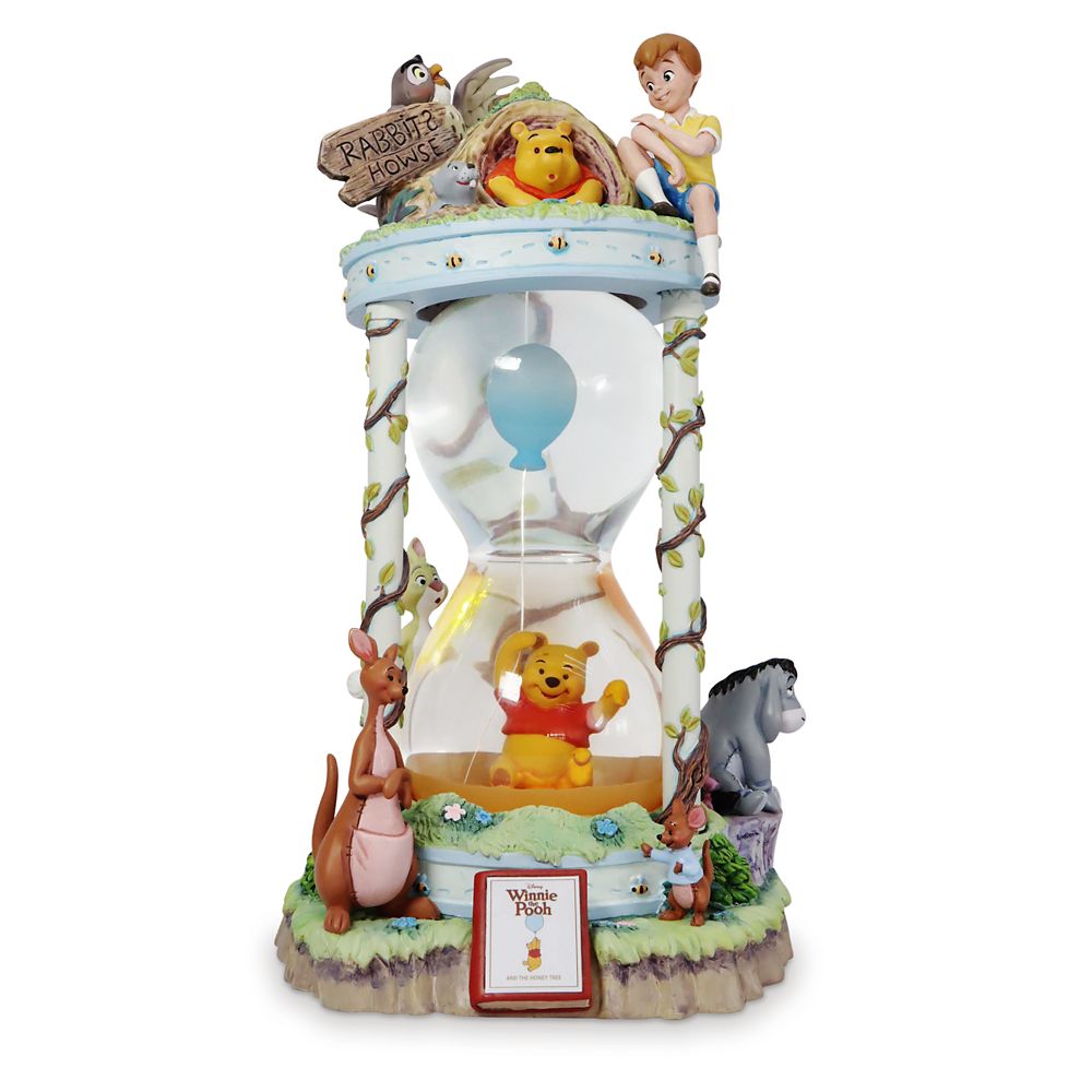 Winnie the Pooh and the Honey Tree 55th Anniversary Hourglass Snow Globe – Limited Edition