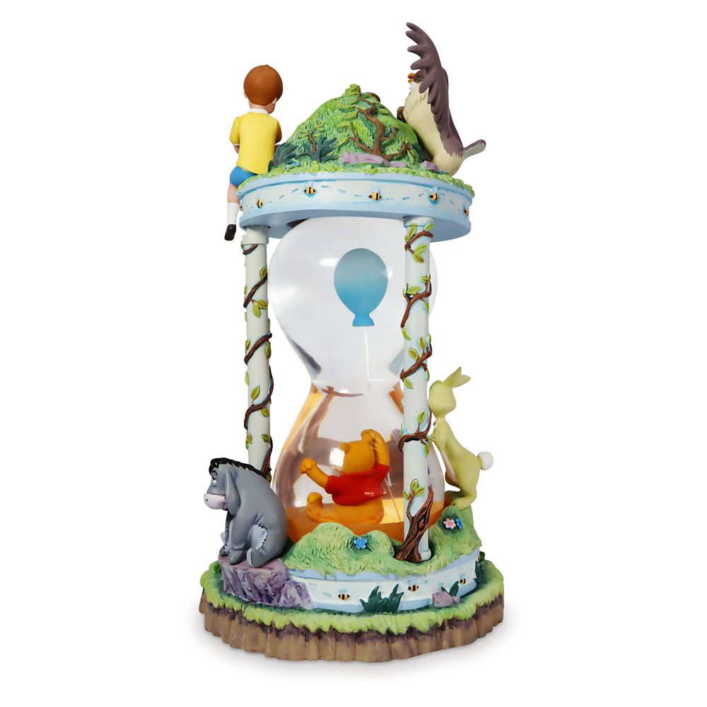 Winnie the Pooh and the Honey Tree 55th Anniversary Hourglass Snow Globe – Limited Edition